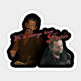 Scrump Toggins: We'll Always Have Paris Sticker